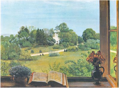 The Öd, View of Holzhausen Park in Frankfurt am Main by Hans Thoma